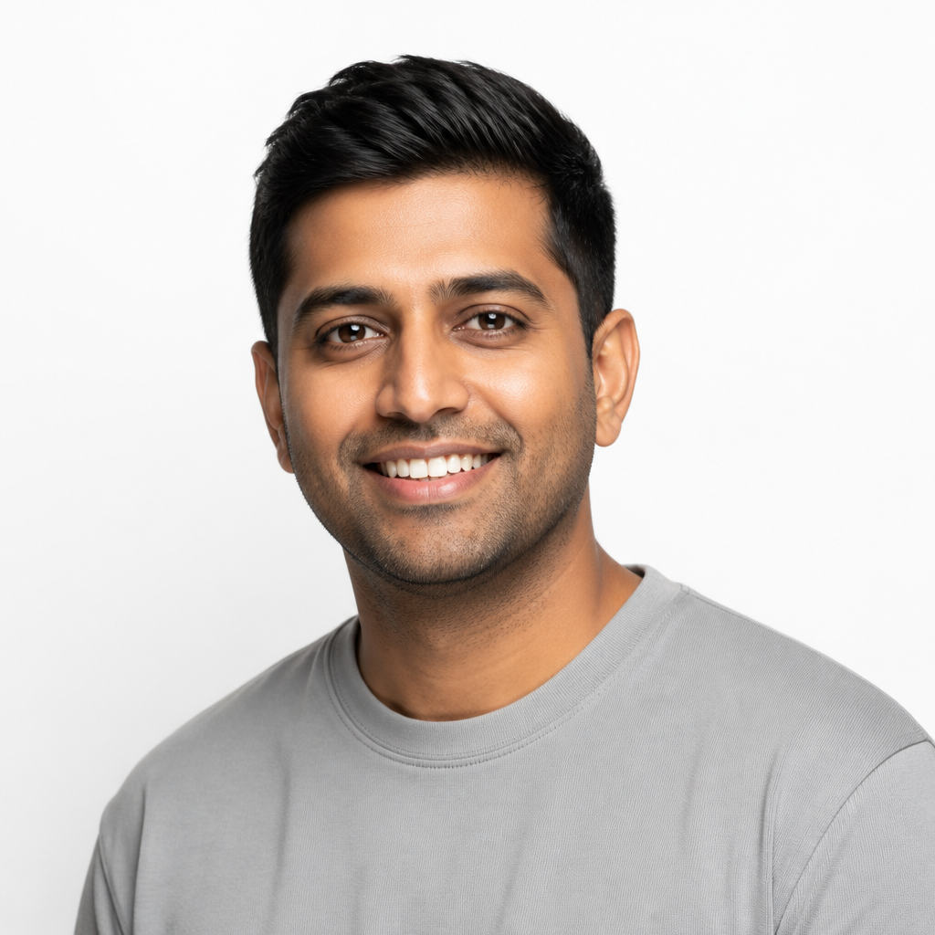 Portrait of Jordan Patel, Growth Lead